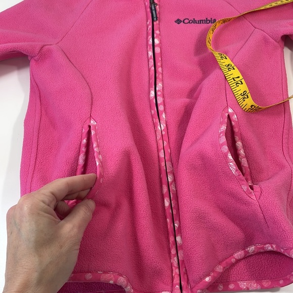 COLUMBIA fleece jacket, girls, Size M, pink - Picture 10 of 10